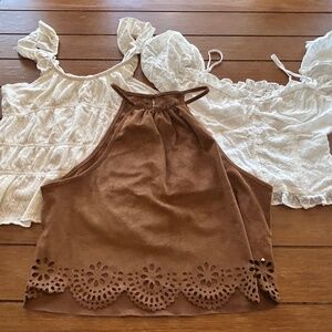 Women’s cowgirl theme top bundle